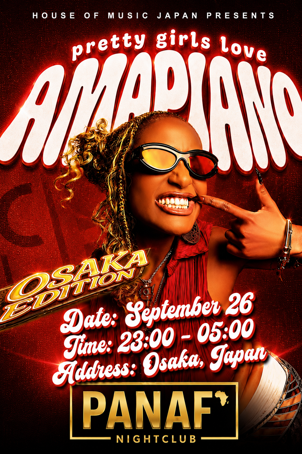 Pretty Girls Love Amapiano — Osaka Edition